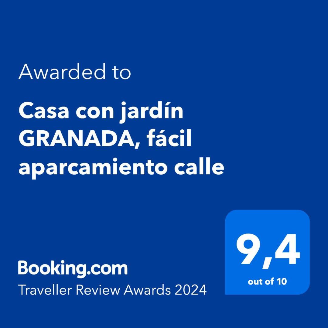 Casa En Granada Con Hermoso Jardin, Parking Calle Eksteriør bilde